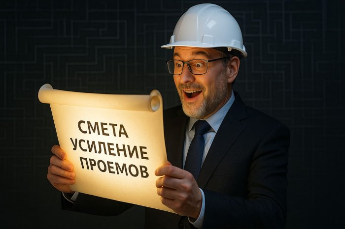 Смета усиление проемов — экономия бюджет